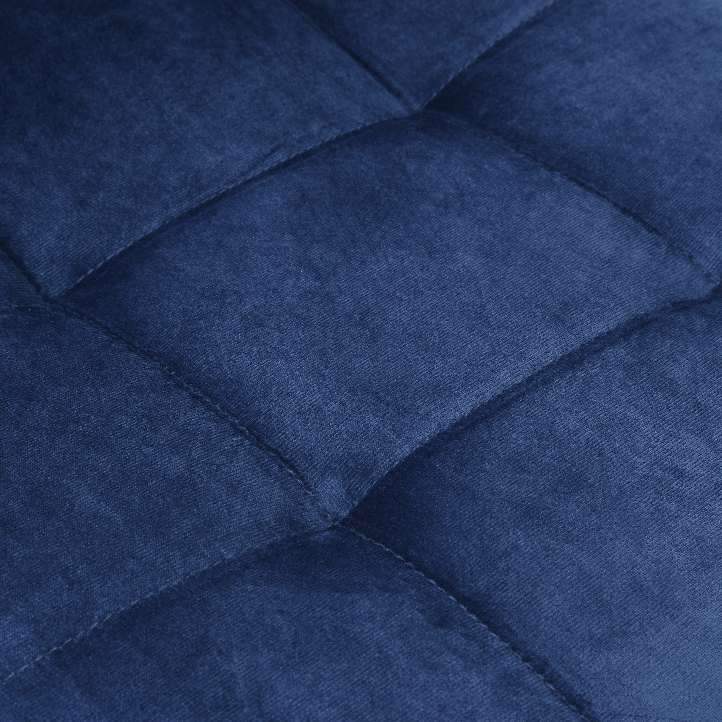 Krzesło welurowe DENVER velvet Niebieskie