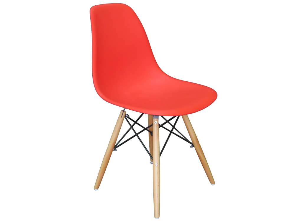 Krzesło Paris DSW czerwony
