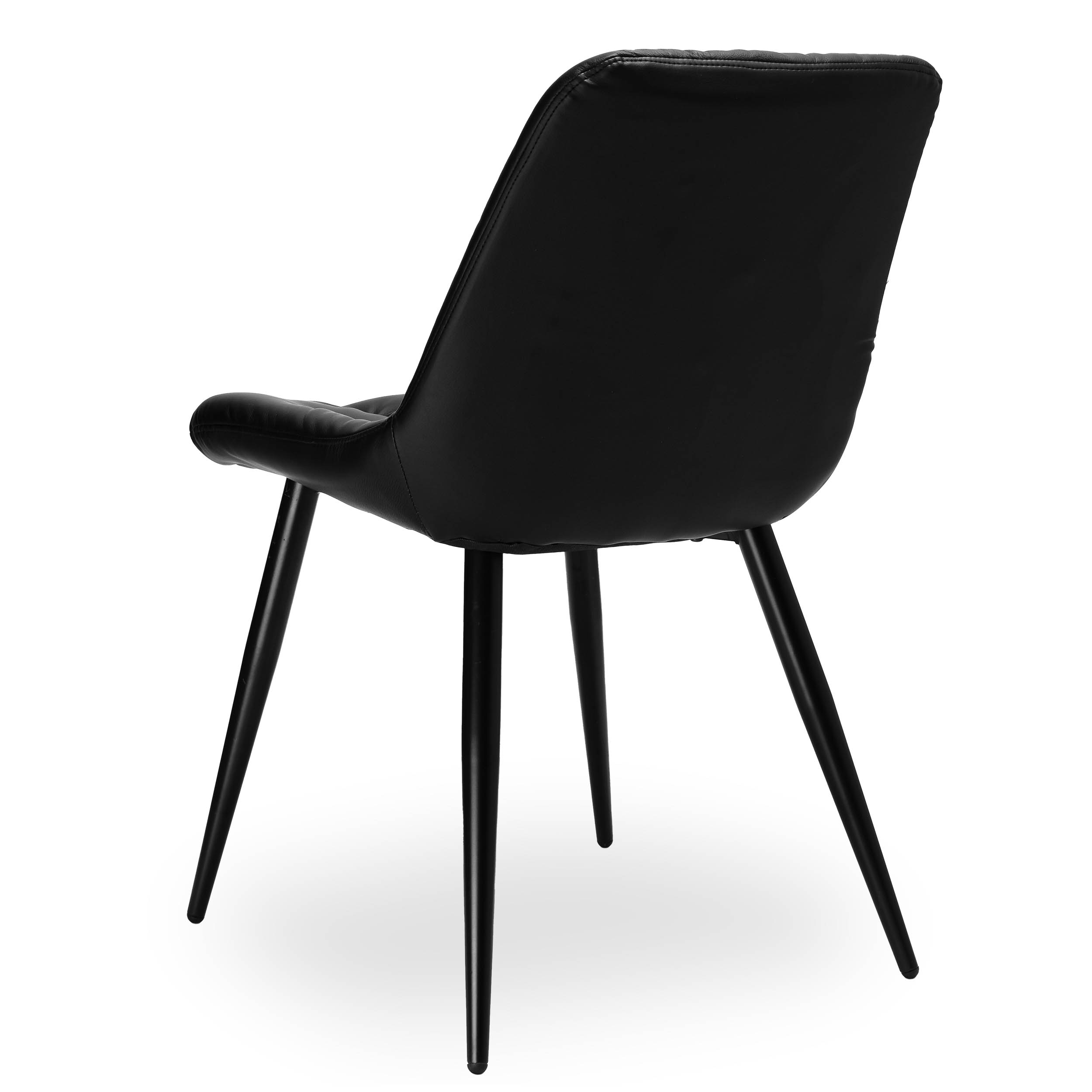 Krzesło tapicerowane ELIOT czarne