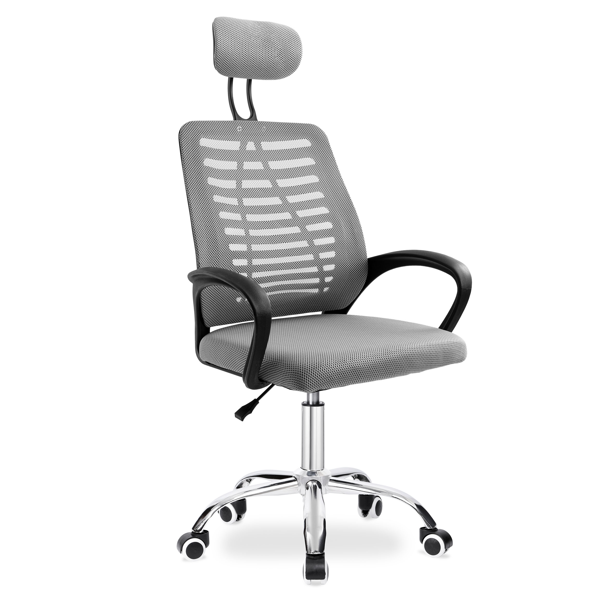 Fotel obrotowy krzesło biurowe MORTEN szare