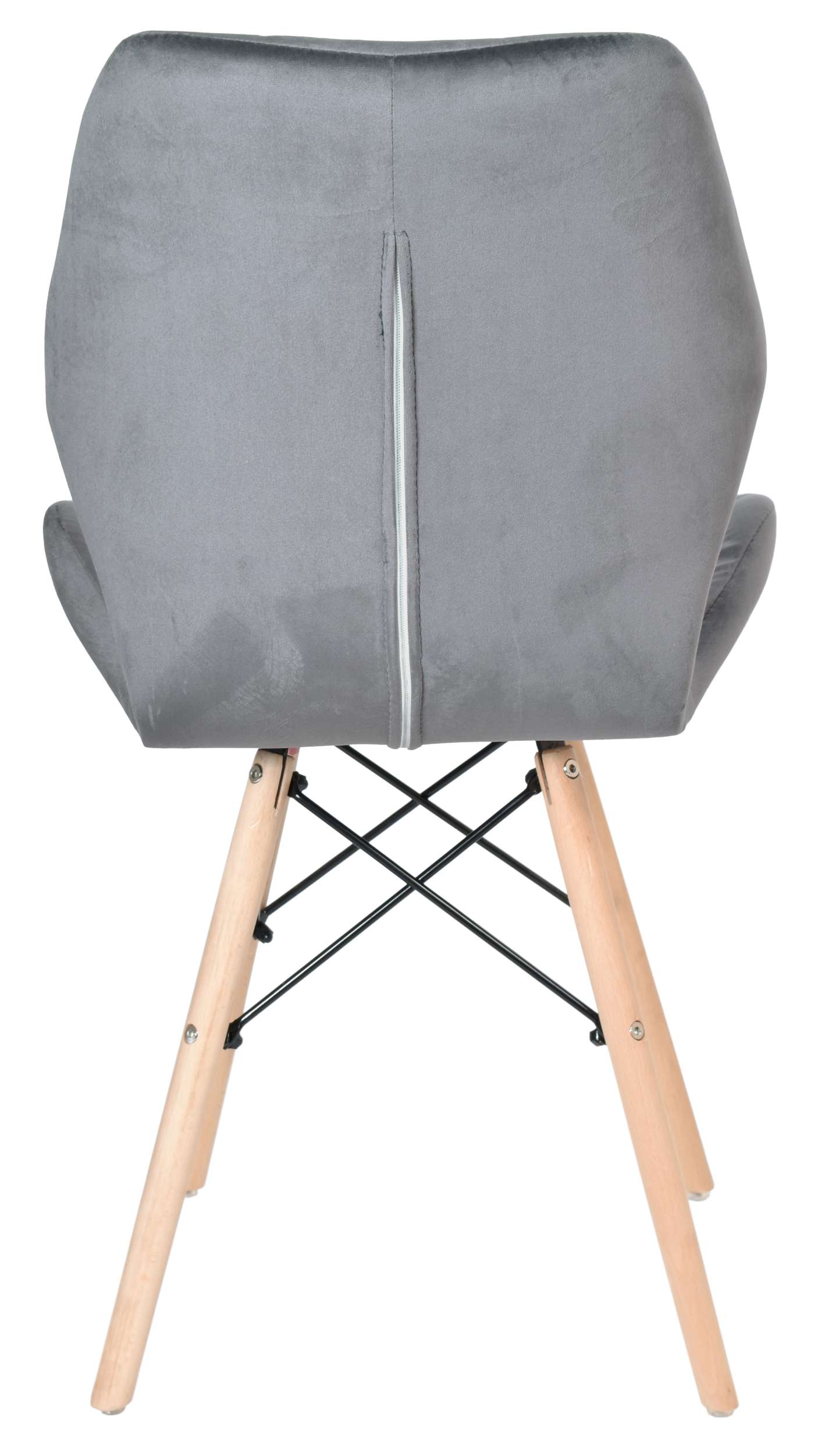 krzeslo nowoczesne tapicerowane welurowe aksamitne rennes