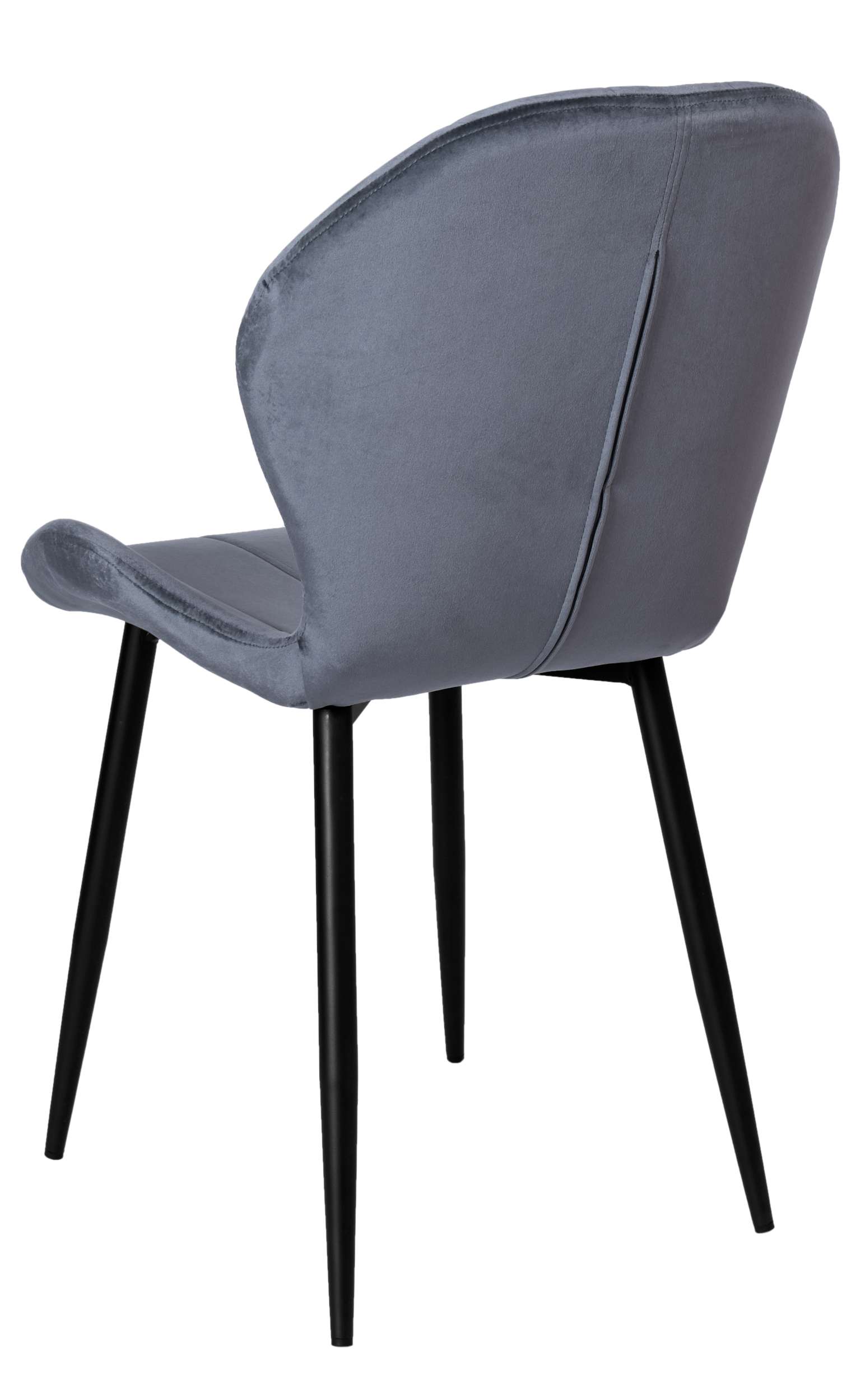 Krzesło aksamitne tapicerowane SHELBY