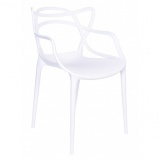 Krzesło ażurowe LILLE białe