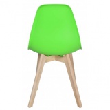 Krzesło skandynawskie ASTI DSW - zielony