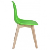 Krzesło skandynawskie ASTI DSW - zielony