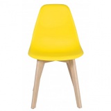 Krzesło skandynawskie ASTI DSW - żółty