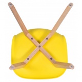 Krzesło skandynawskie ASTI DSW - żółty