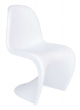 Krzesło nowoczesne Casper biały styl Panton