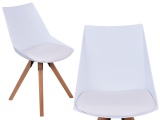 Krzesło nowoczesne Alia - biały