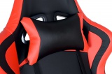 Fotel gamingowy biurowy SHADOW GAMER czarno-czerwony