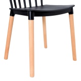 Krzesło ODETTA czarne