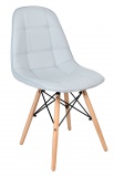 Krzesło tapicerowane Lyon DSW - jasny szary