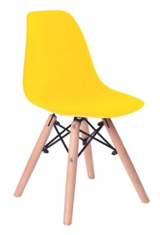 Krzesło Paris Kids DSW - żółty