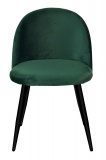 Krzesło tapicerowane Soul Velvet zielone