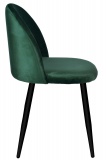 Krzesło tapicerowane Soul Velvet zielone