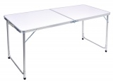 Stół turystyczny FLOW kempingowy składany 150x60 cm biały