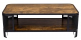 Stolik loftowy kawowy Sargot rustykalny 120 cm