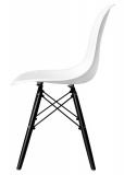 Krzesło loft MILANO BLACK DSW biały