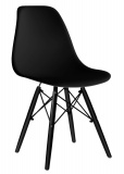 Krzesło loft MILANO BLACK DSW czarny