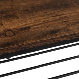 Półka loftowa rustykalna na buty STELLA 3 poziomy